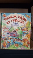 Vonatok, hajók és repülők- 3D térbeli mesekönyv