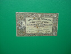 Svájc 5 frank / francs 1947 Ritka! MV
