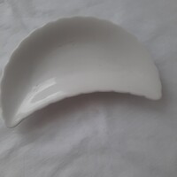 Zsolnay porcelán csontos tányér pajzsos, számozott