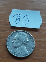 USA 5 CENT 1973 Jefferson, Réz-nikkel  B3