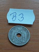BELGIUM BELGIQUE 5 CENTIMES 1922 Réz-nikkel, I. Albert király  B3