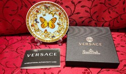 Eredeti Rosenthal Versace "Le Jardin de Versace" porcelán dísztányér-gyűjteményből!