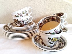 Wood & sons angol fajansz reggeliző készlet