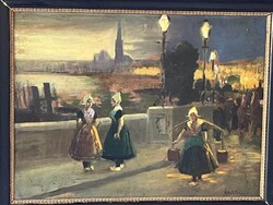 Burchard Bélaváry István (1864-1933 )  festmény