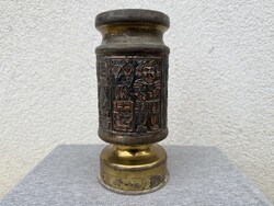 Hüvely váza magyar harckocsi hüvelyből Rákosi kor