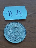 VENEZUELA 1 BOLIVAR 1967 Nikkel, Simón Bolívar  B13