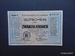 20 kronen - 20 korona 1919 bankjegy