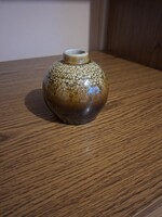 Ditmar Urbach kerámia váza. 11 cm. Jelzett