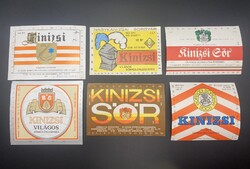 Kinizsi sörös címkék