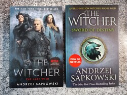 The Witcher- (2 könyv) The last wish + Sword of destiny - Andrzej Sapkowski ( Angol nyelvű)