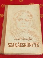 Vizvári Mariska szakácskönyve teljesen új állapotban. Minerva kiadás 1957. Budapest