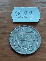 MAURITIUS 1 RÚPIA 1990 Réz-nikkel   B23