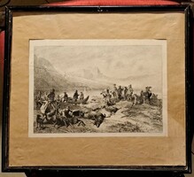 Habsburg–Lotaringiai Rudolf osztrák–magyar trónörökös  Rókavadászat