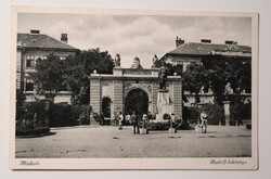 Képeslap,Miskolc, Rudolf laktanya, Margit fényképészet Márton Jenő felvétel No. 16