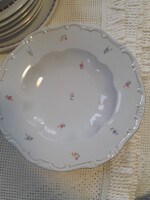 Zsolnay aranytollazott mélytányér