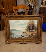 Almády István pazar festménye! Balaton Tihany!