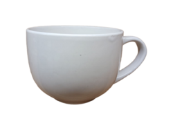 Fehér kerámia bögre 4,75dl-es