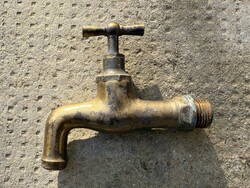 Régi réz csap működik 1/2" (fél colos)