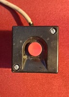 BKK / BKV kapcsoló – retro ipari nyomógomb 1970 -1980 bakelit