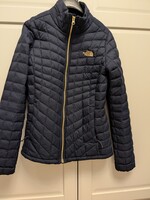 Eredeti hologrammos THE NORTH FACE női 36-os tengerészkék színű átmeneti kis kabát