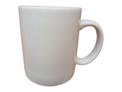 Fehér kerámia bögre 3,75dl-es