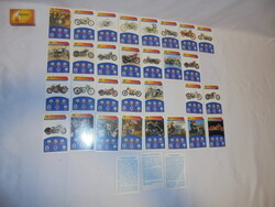 Harley Davidson - motoros játék kártya csomag "PIATNIK"