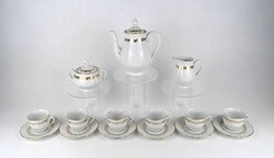 1Y346 6 személyes cseh Haas & Czjzek porcelán kávéskészlet 15 db-os