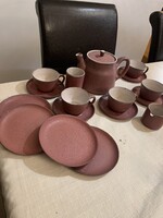 Teás keménycserép készlett