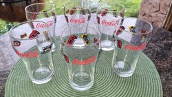 RETRO 6DB COCA COLA POHÁR