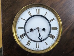 Antik betoló fàs  Biedermeier, neobarokk Fali Óra szerkezet 2 súlyos típusú hangspiràlos