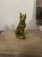 Zsolnay eozin boxer kutya szobor