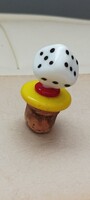 Old Porcelain Dice Stopper