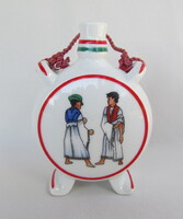 Régi pecsétes Drasche porcelán kulacs