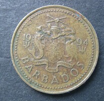 Barbados 5 cent 1994 (HH3)