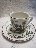 Villeroy&Boch "Botanica" kávés csésze+alátét tányér