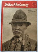 1956 augusztus 22  /  Béke és Szabadság  /  Újság - Magyar / Hetilap. Ssz.:  28849