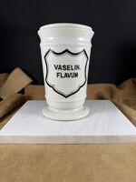 Nagyon régi Zsolnay porcelán Vazelines patika edény