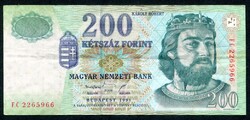 1998 200 Forint FC sorozat