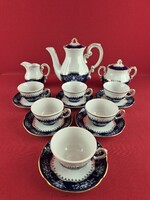 Zsolnay Pompadour II. kávés készlet