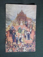 Képeslap,Oroszország,Romanov cári dinasztia látkép,részlet,1913-