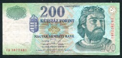 1998 200 Forint FA sorozat