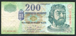 2001 200 Forint FC sorozat