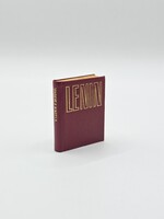 Lenin a sajtóról minikönyv, miniatűr könyv