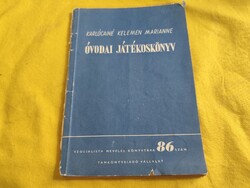 Óvodai Játékoskönyv "1954"