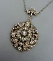 Svéd szecessziós ezüst ékszer.