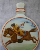 Drasche lovas virágos kulacs