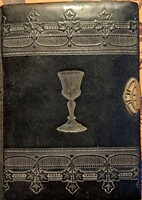 Antik református Énekes-könyv – XV. kiadás, Debrecen, fémkapcsos díszkötés