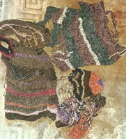 Bőr fonal és elbontandó mellény