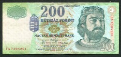 2007 200 Forint FA sorozat