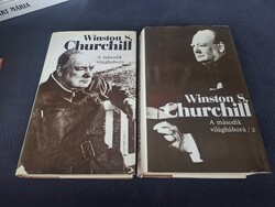 Churchill, Winston: A második világháború I-II. 2500.-Ft